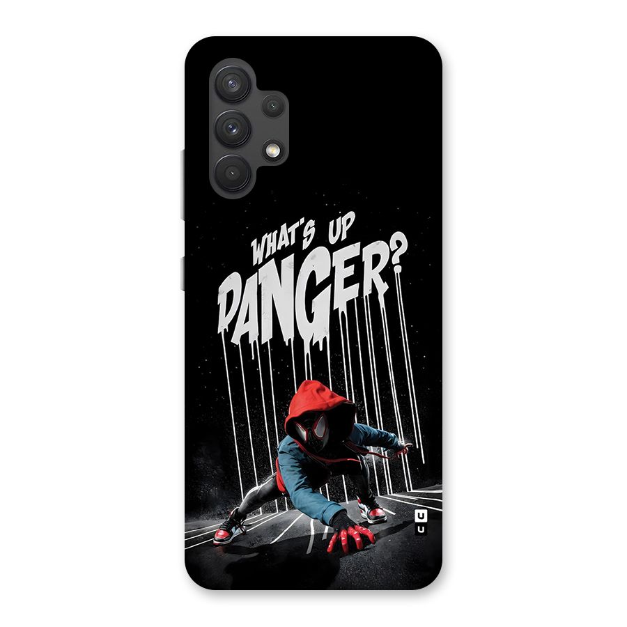 Danger Up Back Case for Galaxy A32