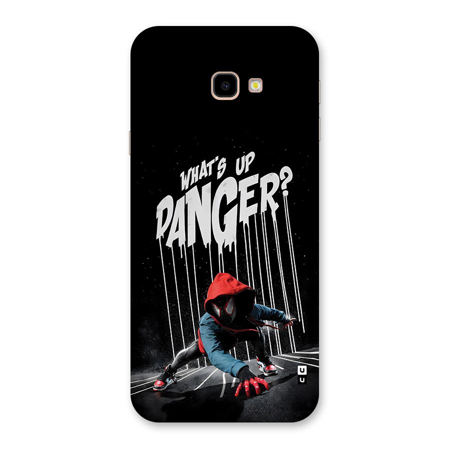 Danger Up Back Case for Galaxy J4 Plus