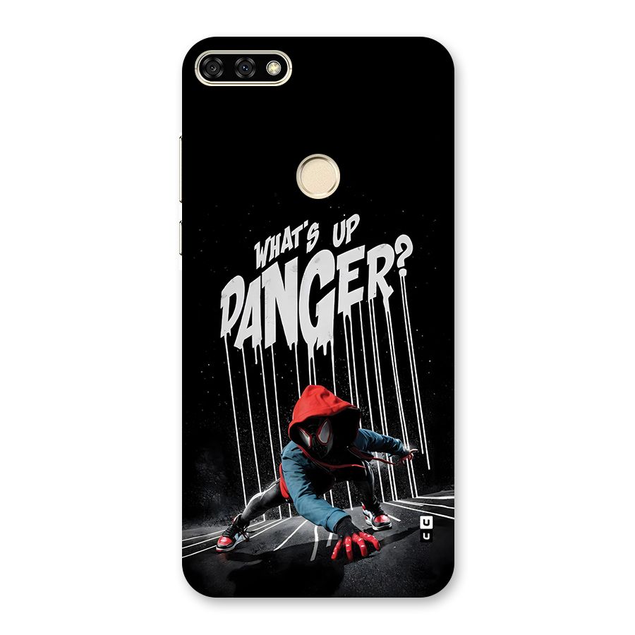 Danger Up Back Case for Honor 7A