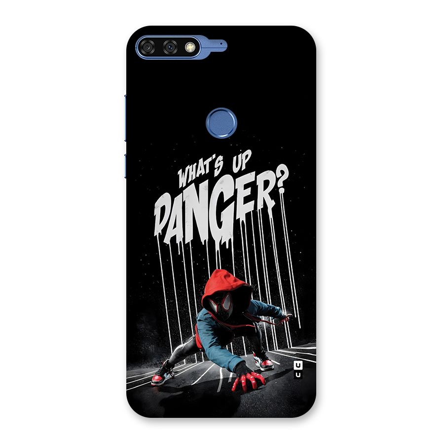 Danger Up Back Case for Honor 7C