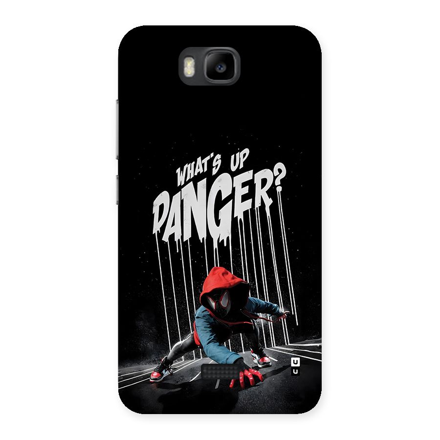 Danger Up Back Case for Honor Bee