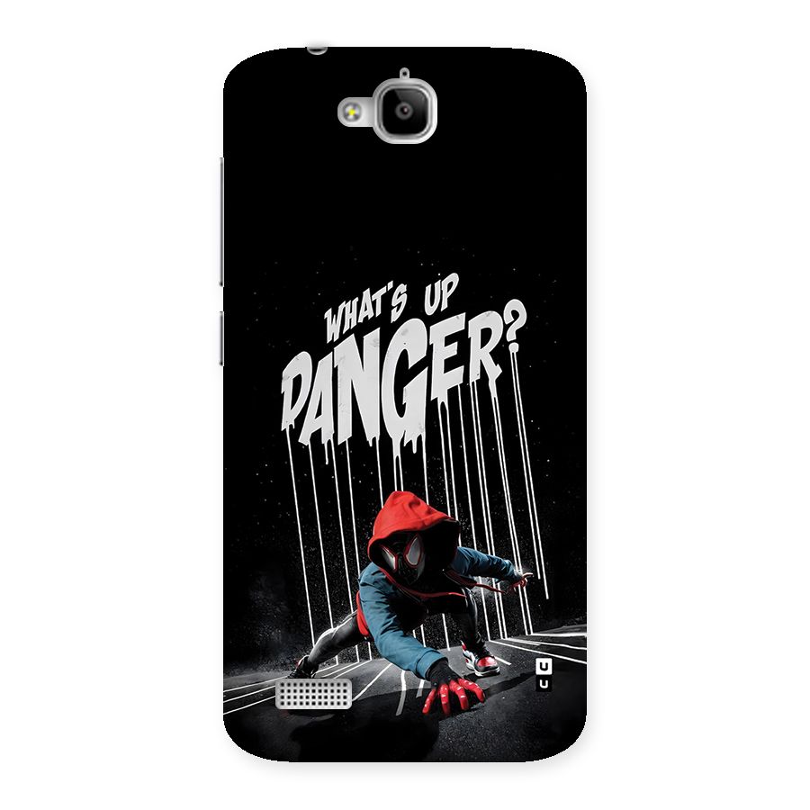 Danger Up Back Case for Honor Holly