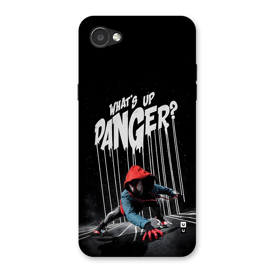 Danger Up Back Case for LG Q6