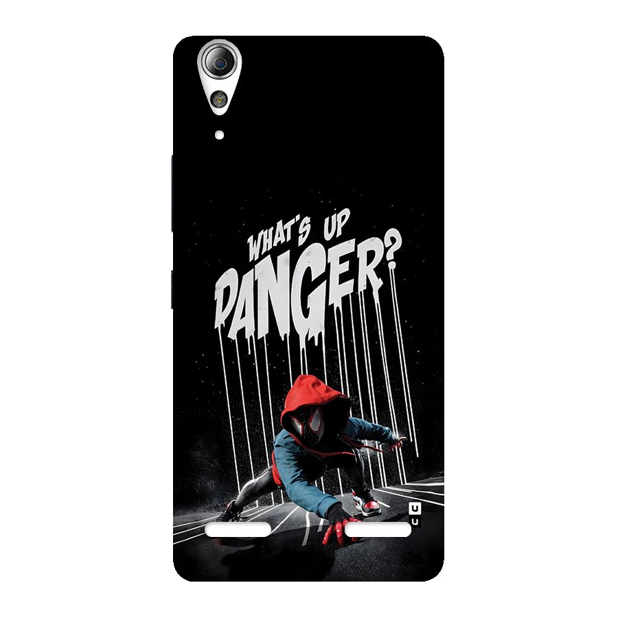 Danger Up Back Case for Lenovo A6000 Plus