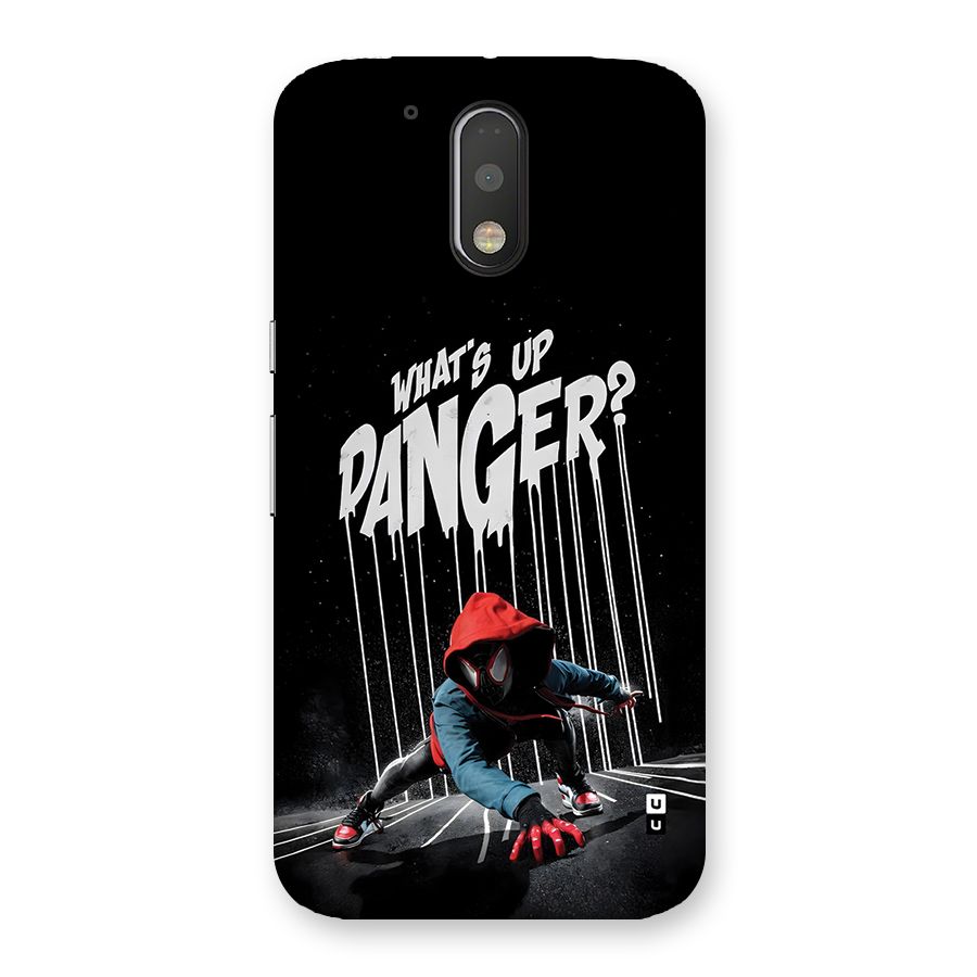 Danger Up Back Case for Moto G4 Plus
