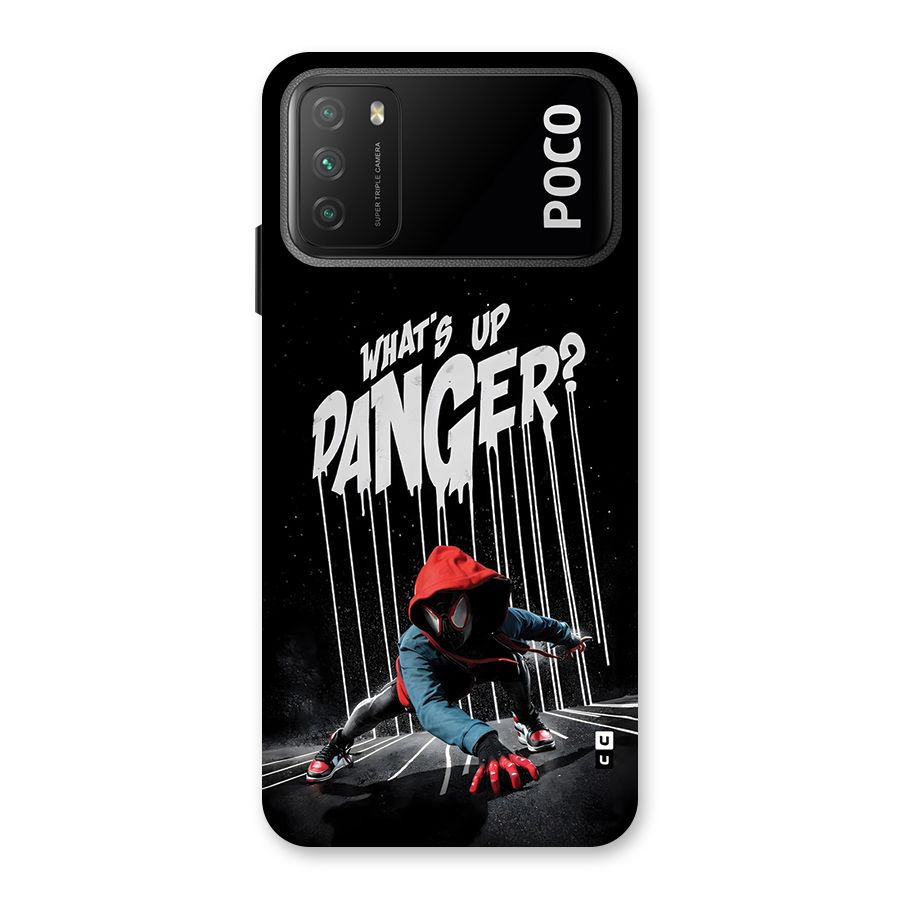 Danger Up Back Case for Poco M3
