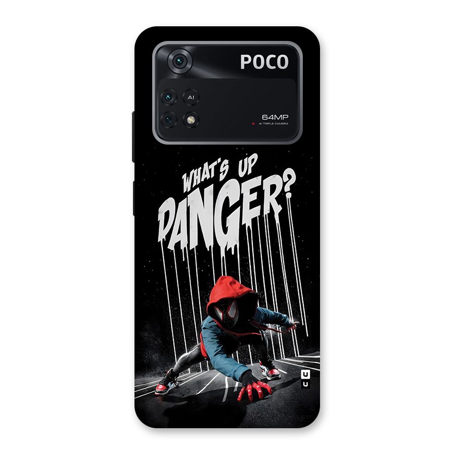 Danger Up Back Case for Poco M4 Pro 4G