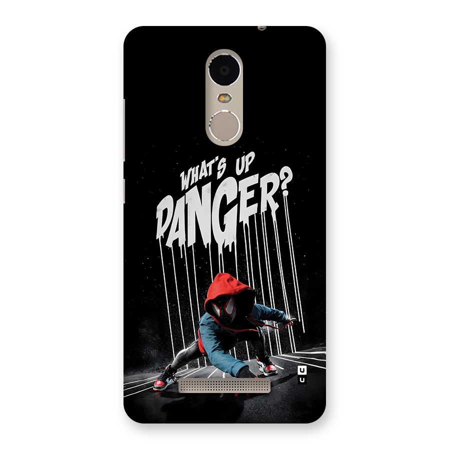 Danger Up Back Case for Redmi Note 3