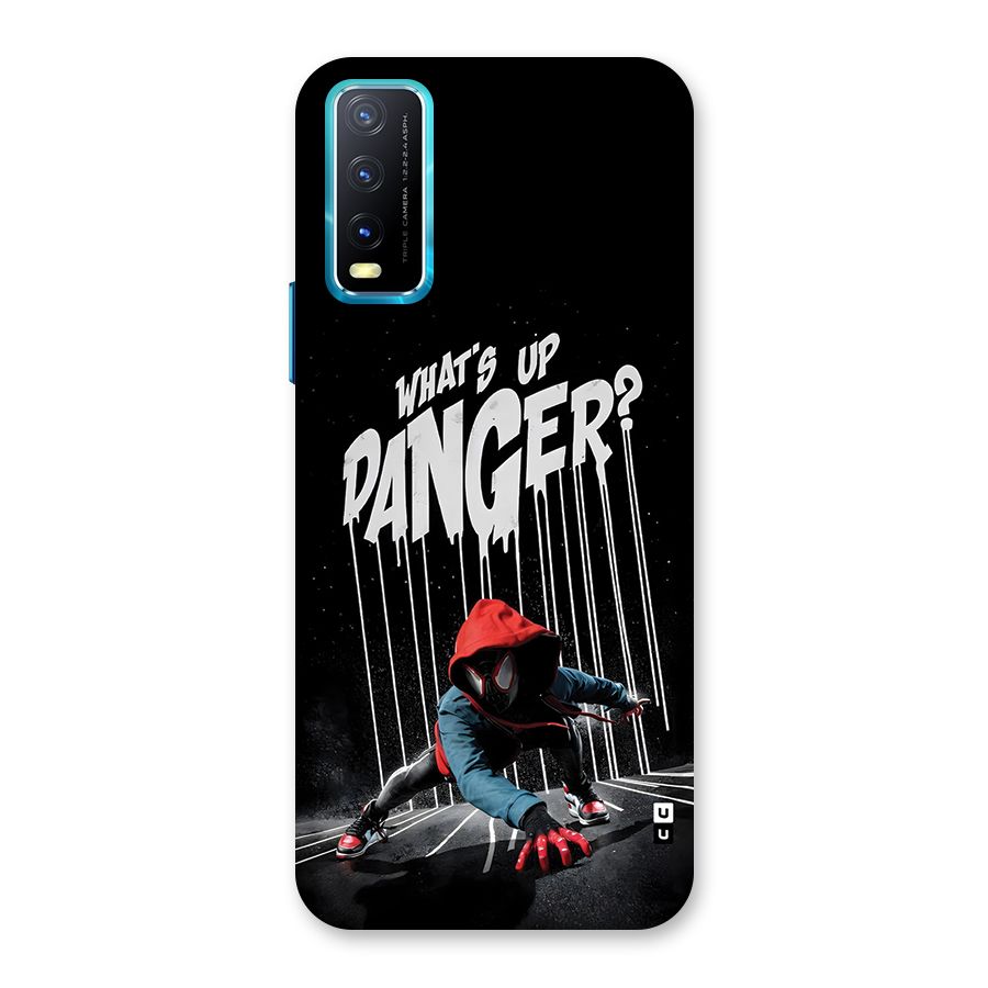 Danger Up Back Case for Vivo Y20A