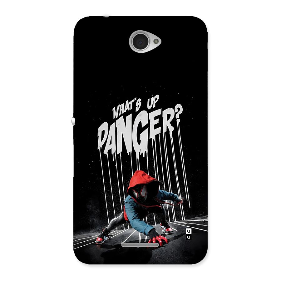 Danger Up Back Case for Xperia E4