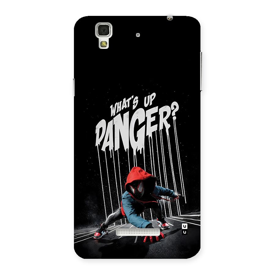 Danger Up Back Case for Yureka