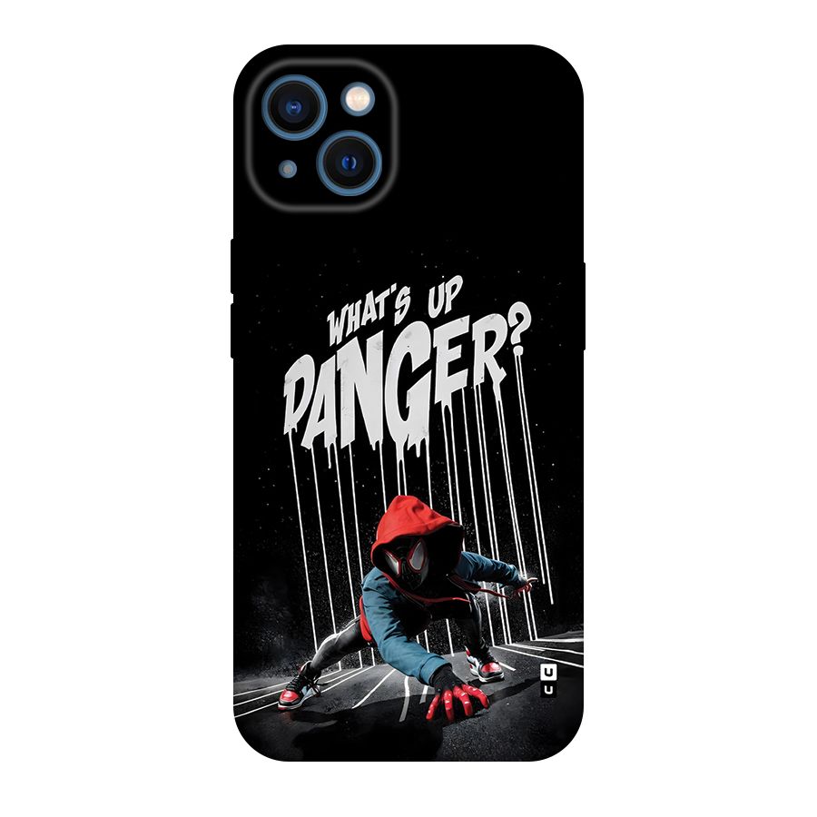 Danger Up Back Case for iPhone 13
