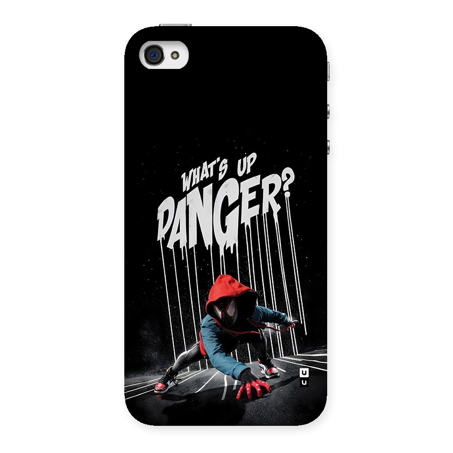 Danger Up Back Case for iPhone 4 4s