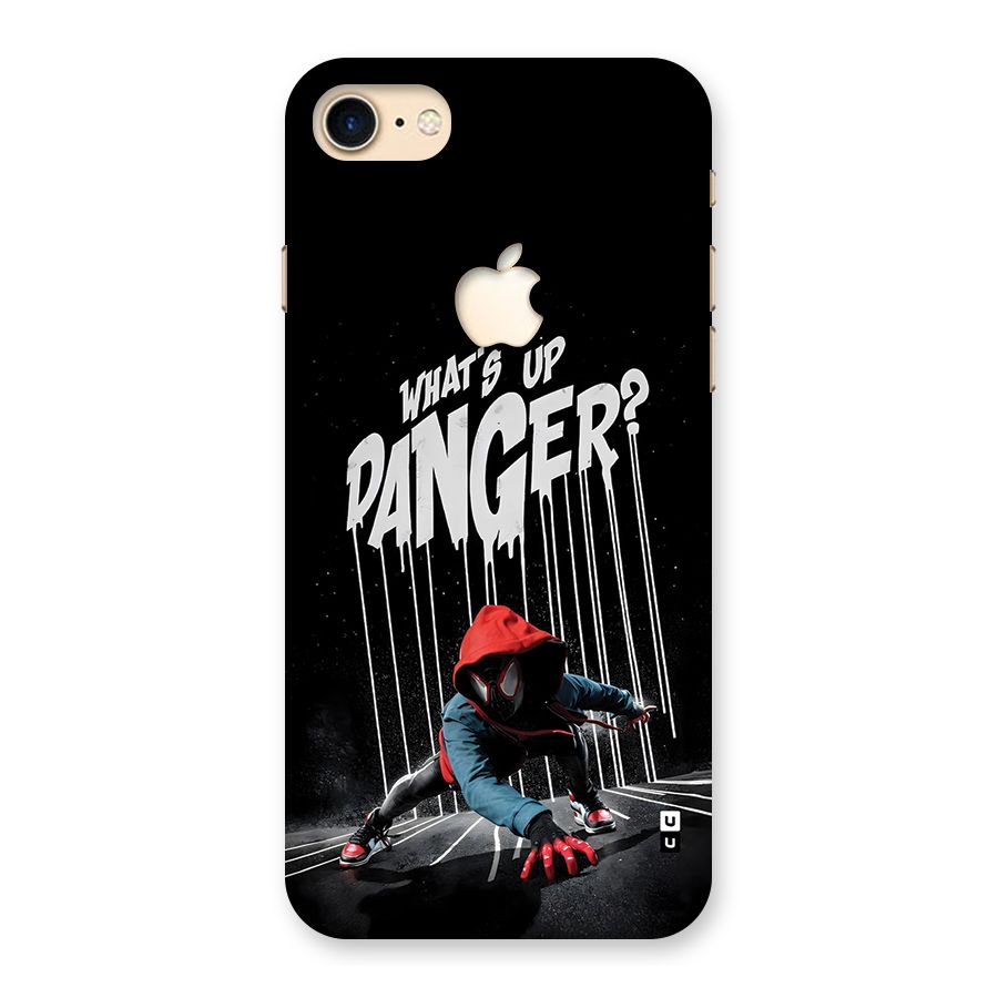 Danger Up Back Case for iPhone 7 Apple Cut