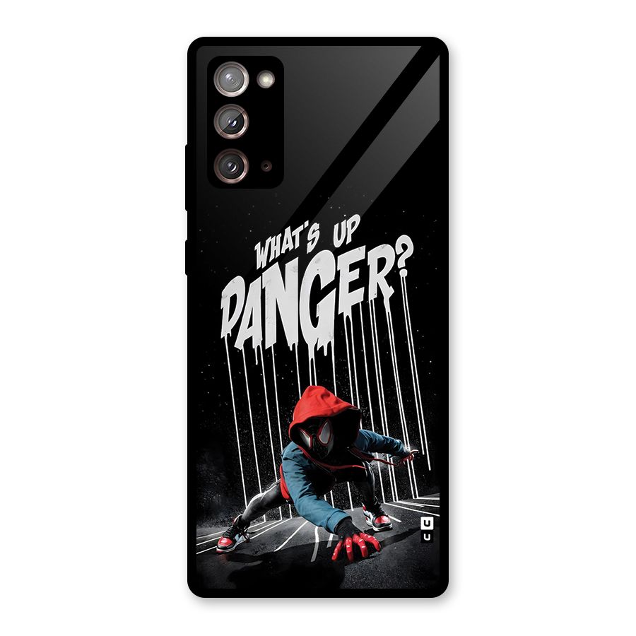 Danger Up Glass Back Case for Galaxy Note 20