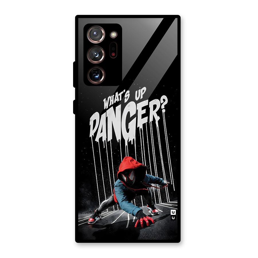 Danger Up Glass Back Case for Galaxy Note 20 Ultra 5G