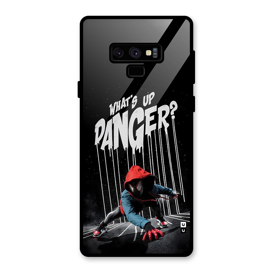 Danger Up Glass Back Case for Galaxy Note 9