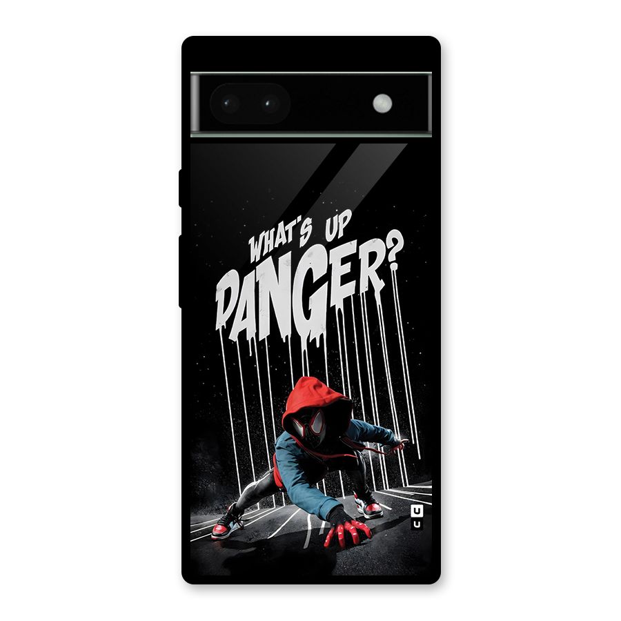 Danger Up Glass Back Case for Google Pixel 6a