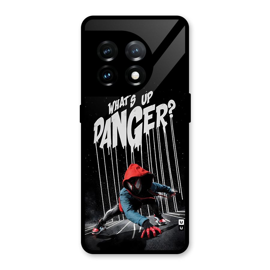 Danger Up Glass Back Case for OnePlus 11