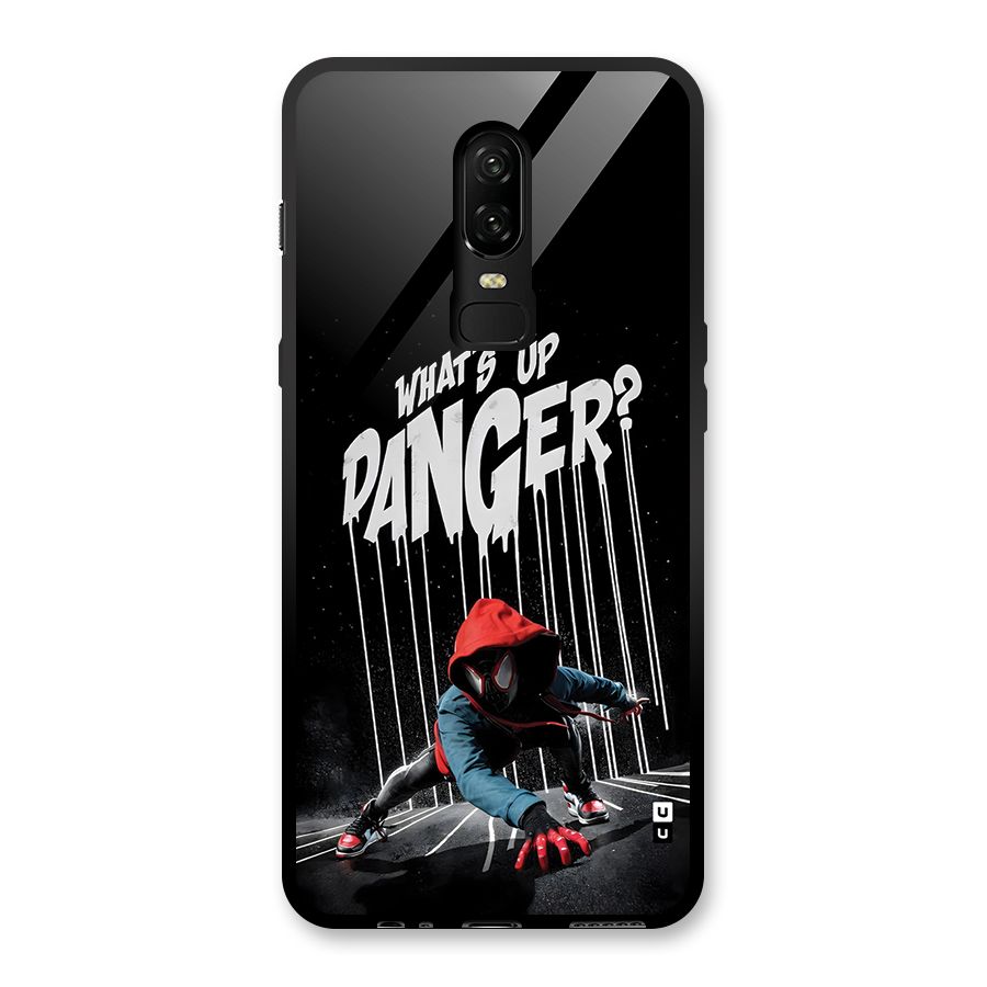 Danger Up Glass Back Case for OnePlus 6