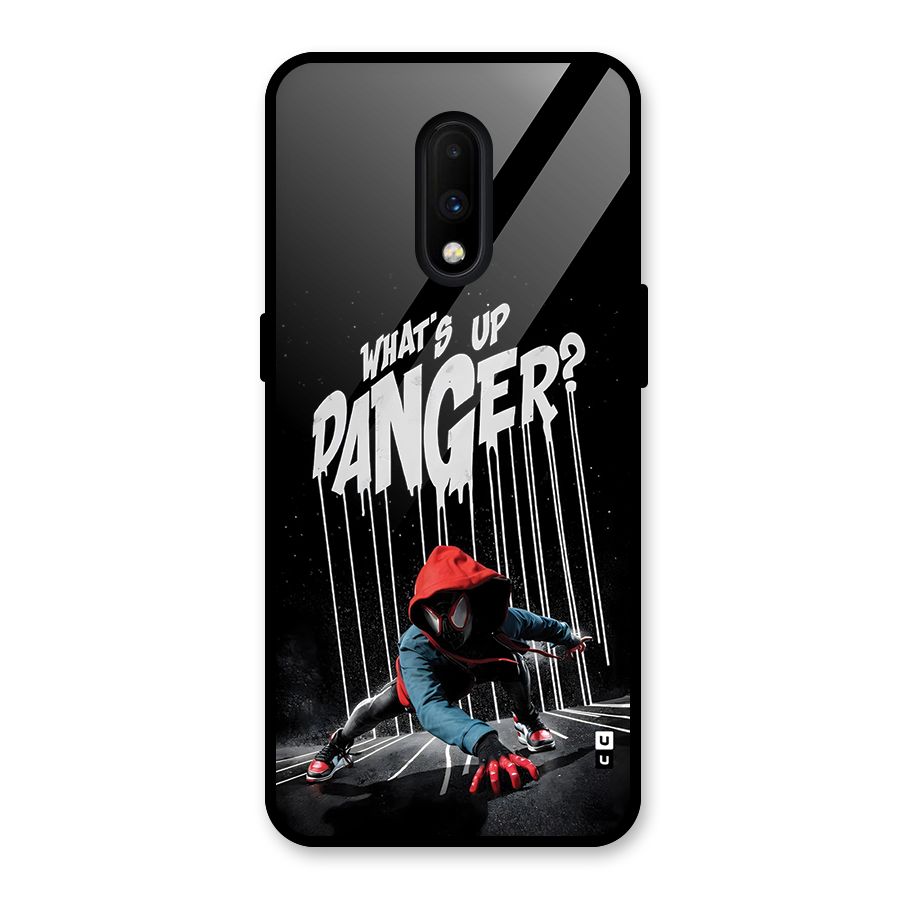 Danger Up Glass Back Case for OnePlus 7