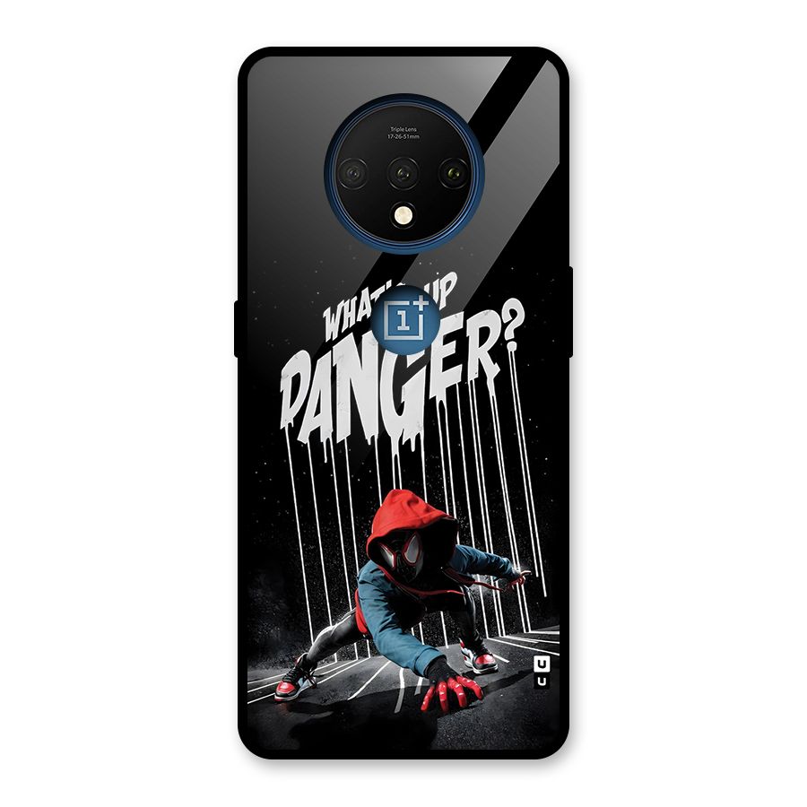 Danger Up Glass Back Case for OnePlus 7T