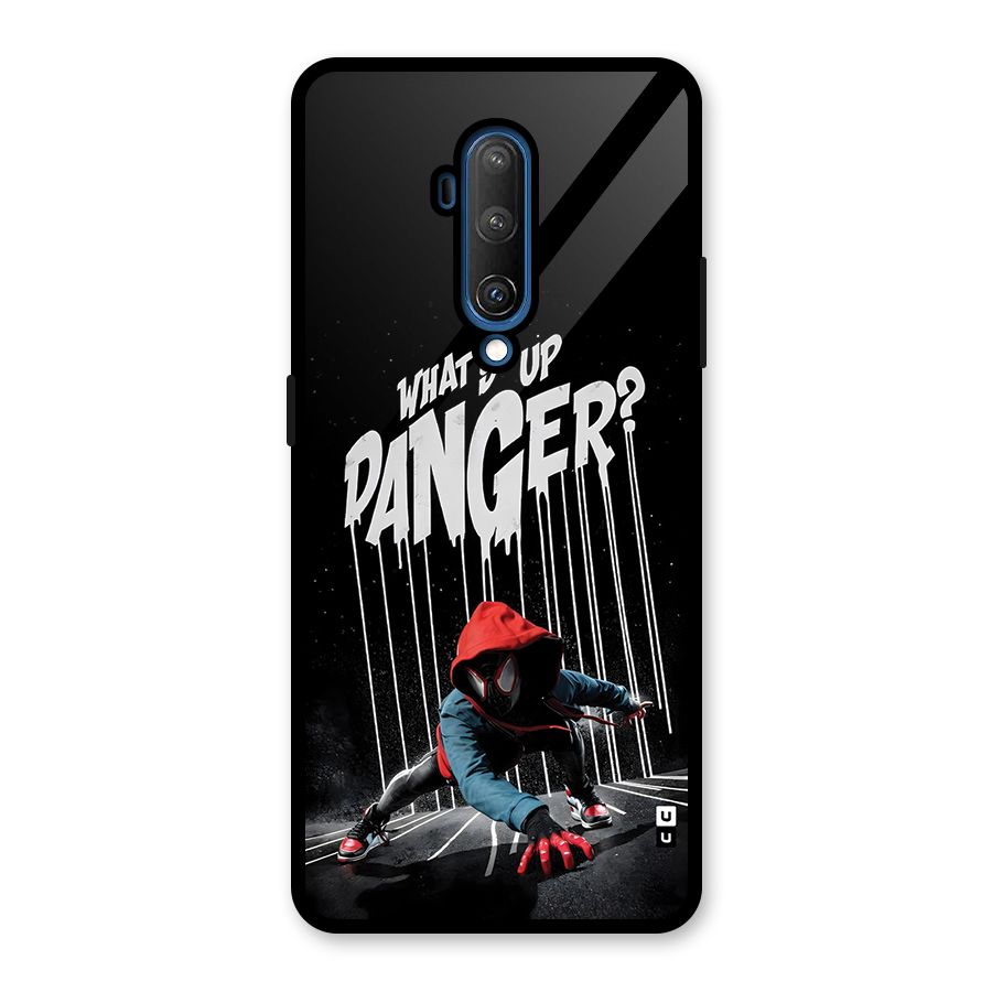 Danger Up Glass Back Case for OnePlus 7T Pro