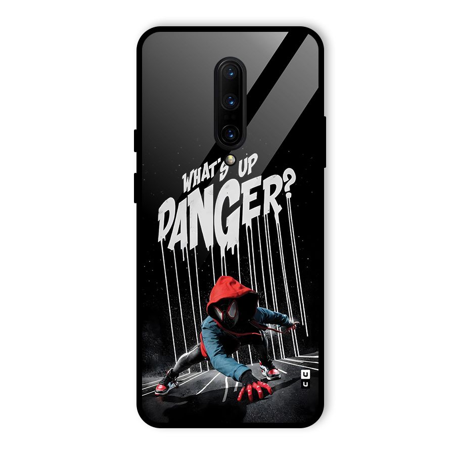 Danger Up Glass Back Case for OnePlus 7 Pro