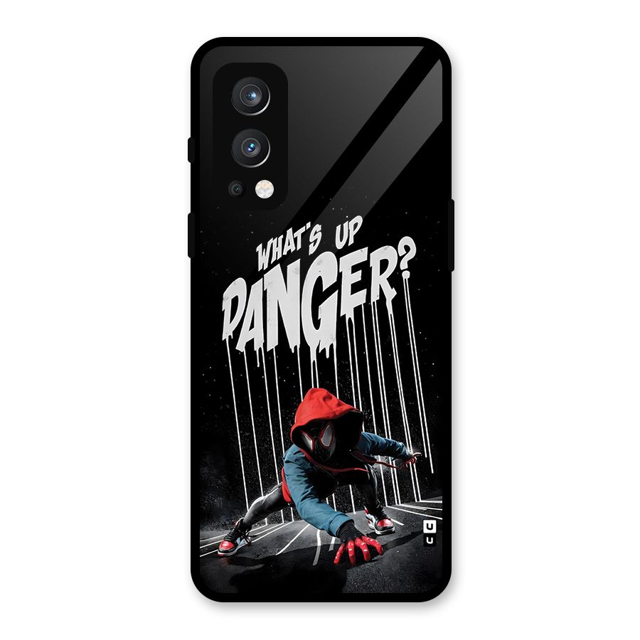 Danger Up Glass Back Case for OnePlus Nord 2 5G