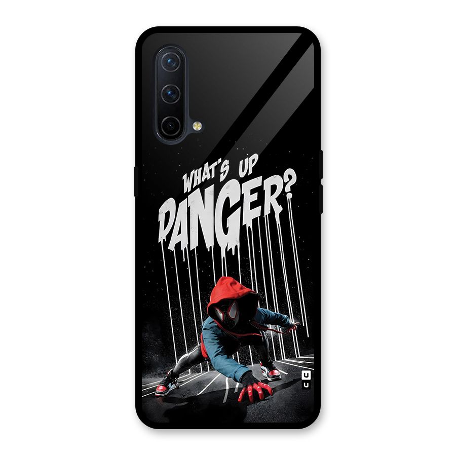 Danger Up Glass Back Case for OnePlus Nord CE 5G