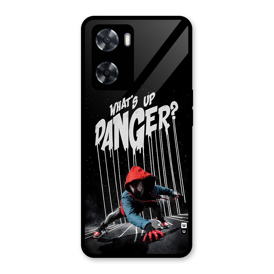 Danger Up Glass Back Case for Oppo A57 2022