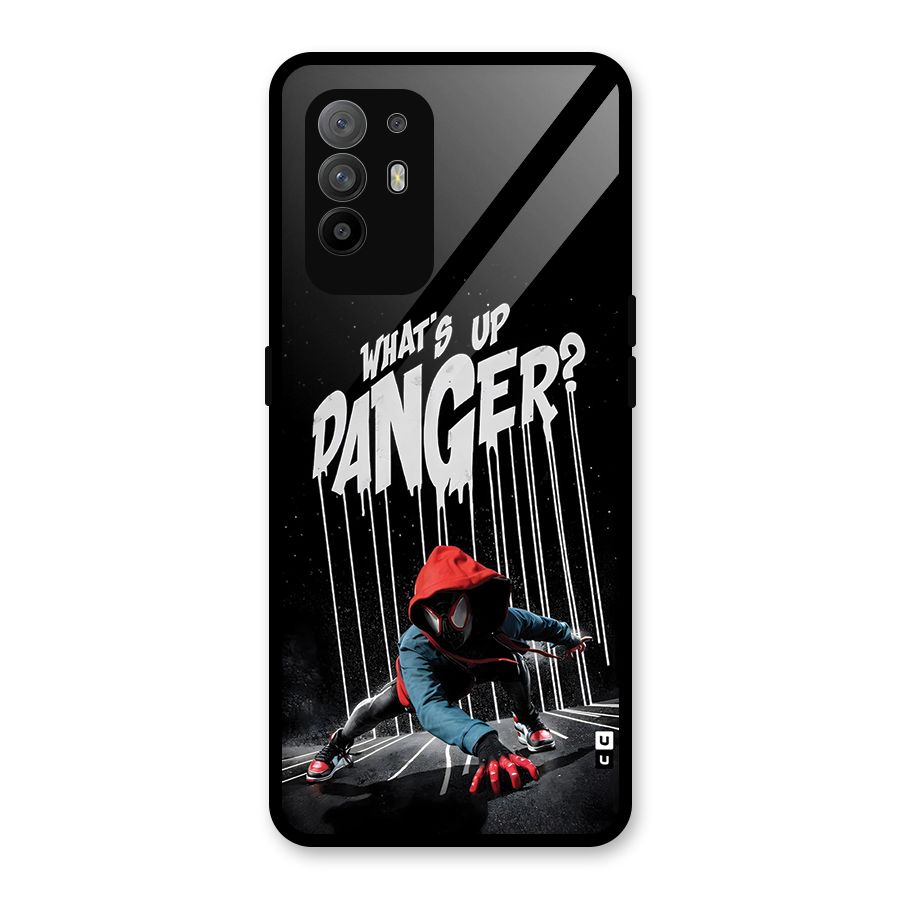 Danger Up Glass Back Case for Oppo F19 Pro Plus 5G