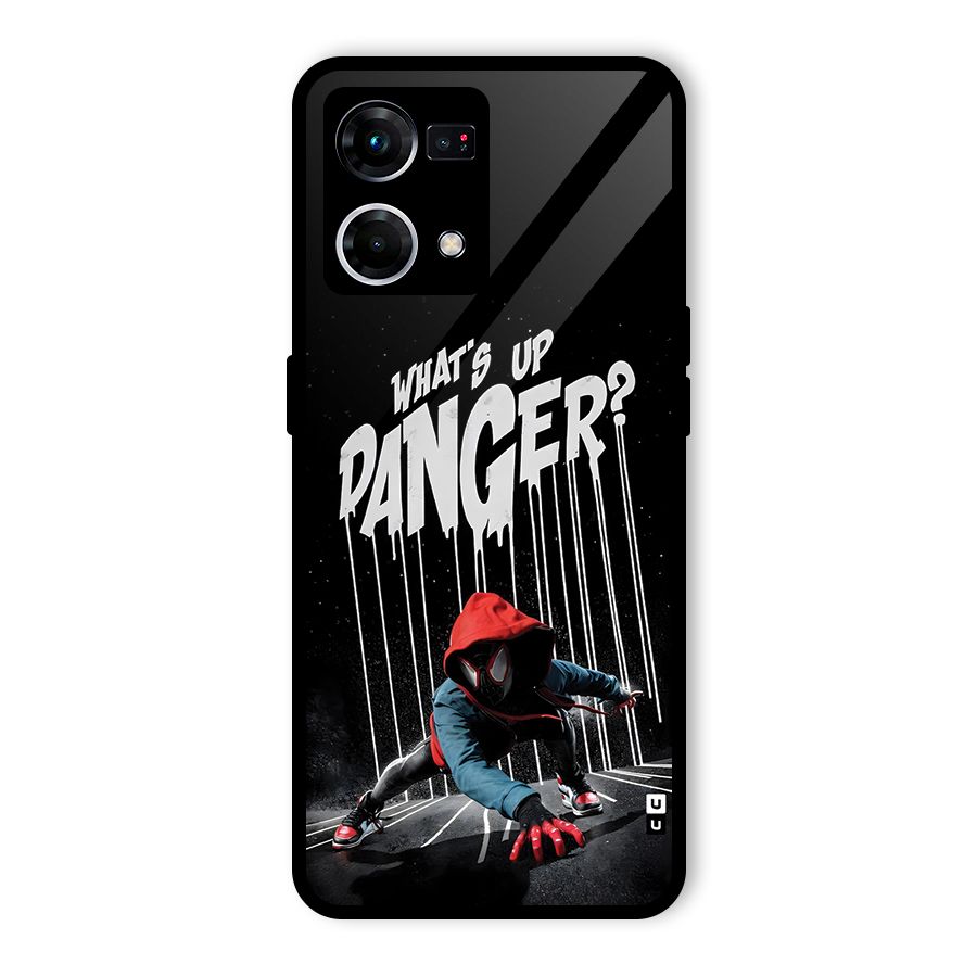 Danger Up Glass Back Case for Oppo F21 Pro 4G