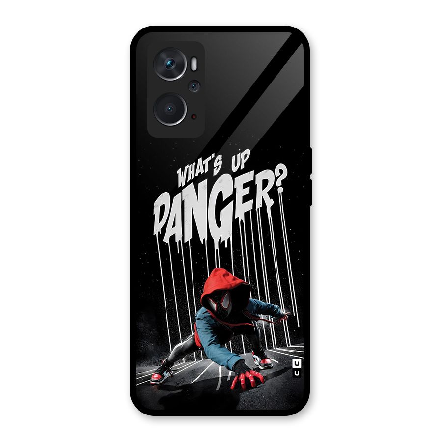 Danger Up Glass Back Case for Oppo K10 4G