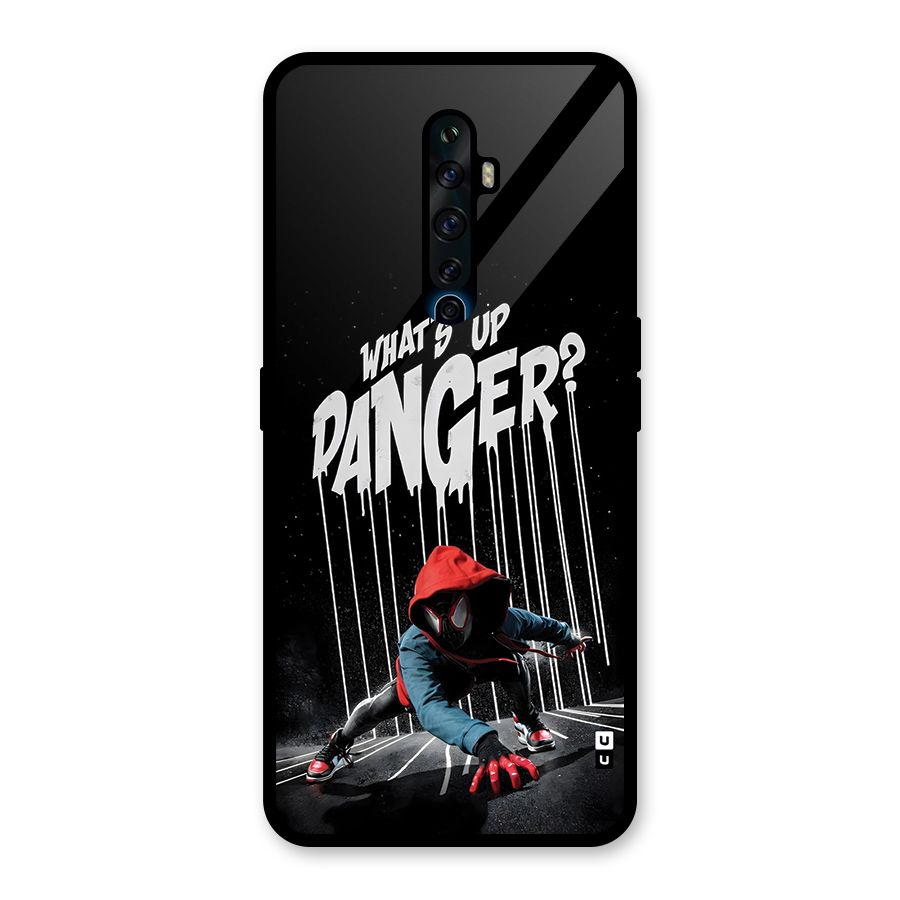 Danger Up Glass Back Case for Oppo Reno2 Z