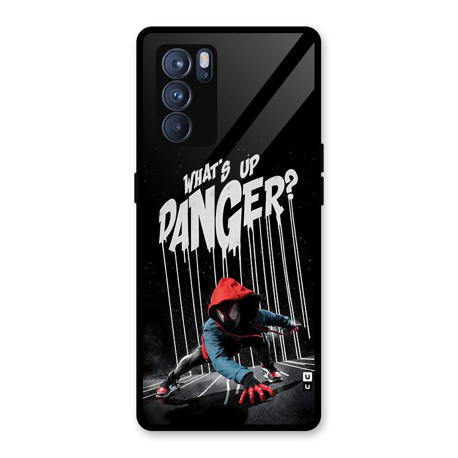 Danger Up Glass Back Case for Oppo Reno6 Pro 5G