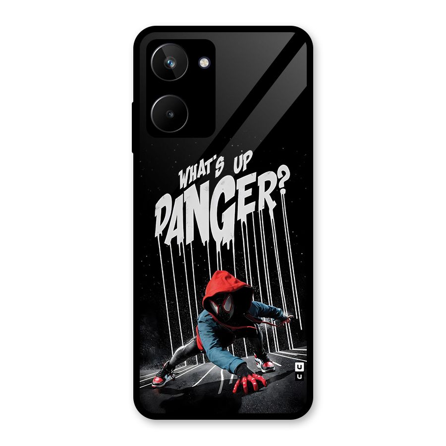 Danger Up Glass Back Case for Realme 10