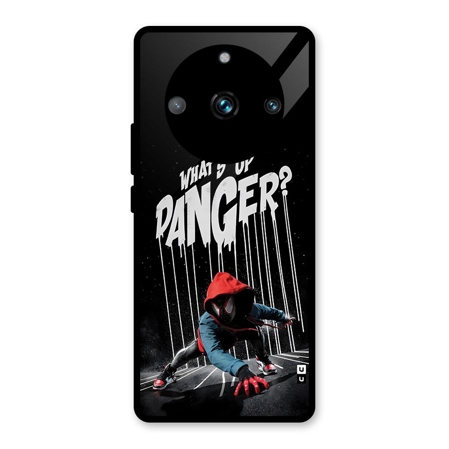 Danger Up Glass Back Case for Realme 11 Pro Plus