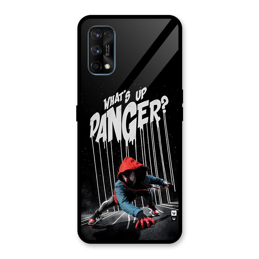 Danger Up Glass Back Case for Realme 7 Pro