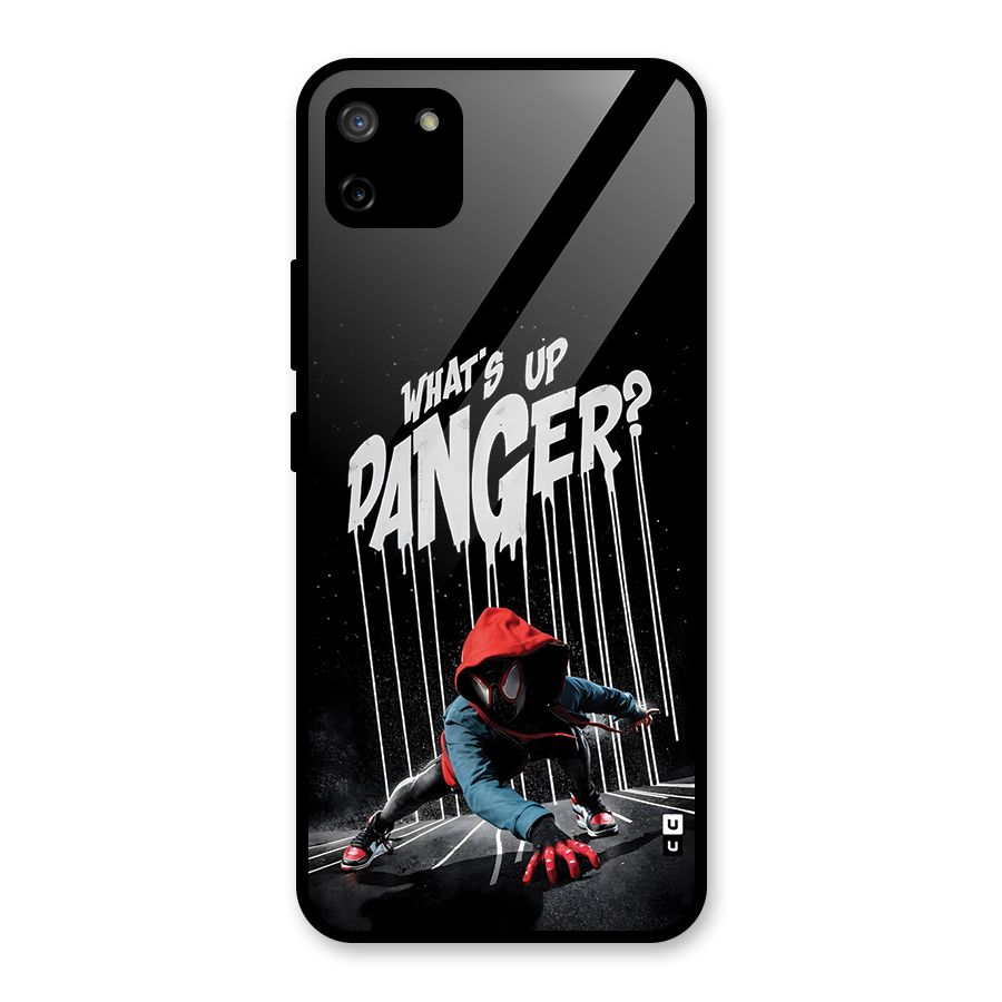 Danger Up Glass Back Case for Realme C11