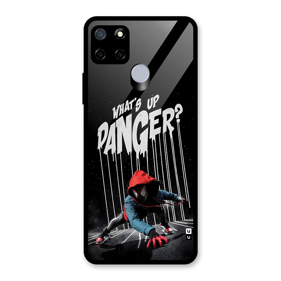 Danger Up Glass Back Case for Realme C12