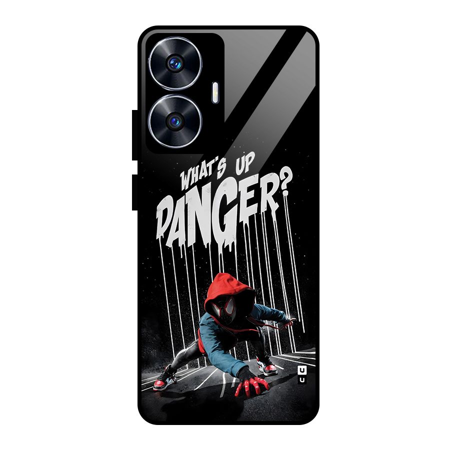 Danger Up Glass Back Case for Realme Narzo N55
