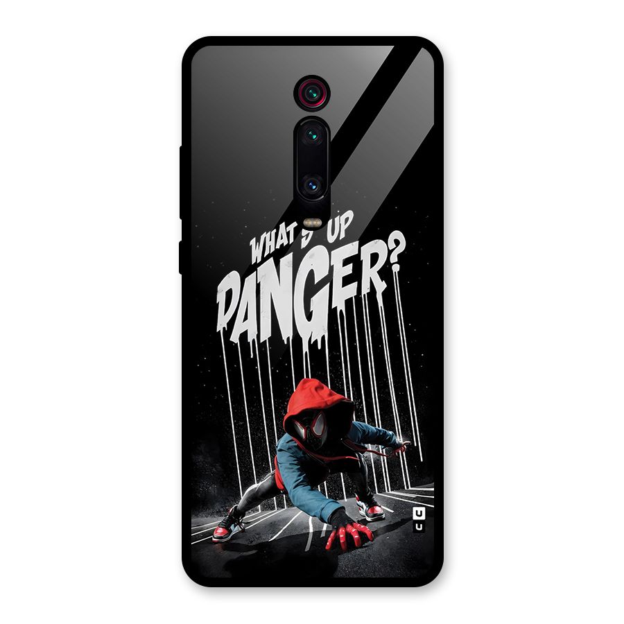 Danger Up Glass Back Case for Redmi K20