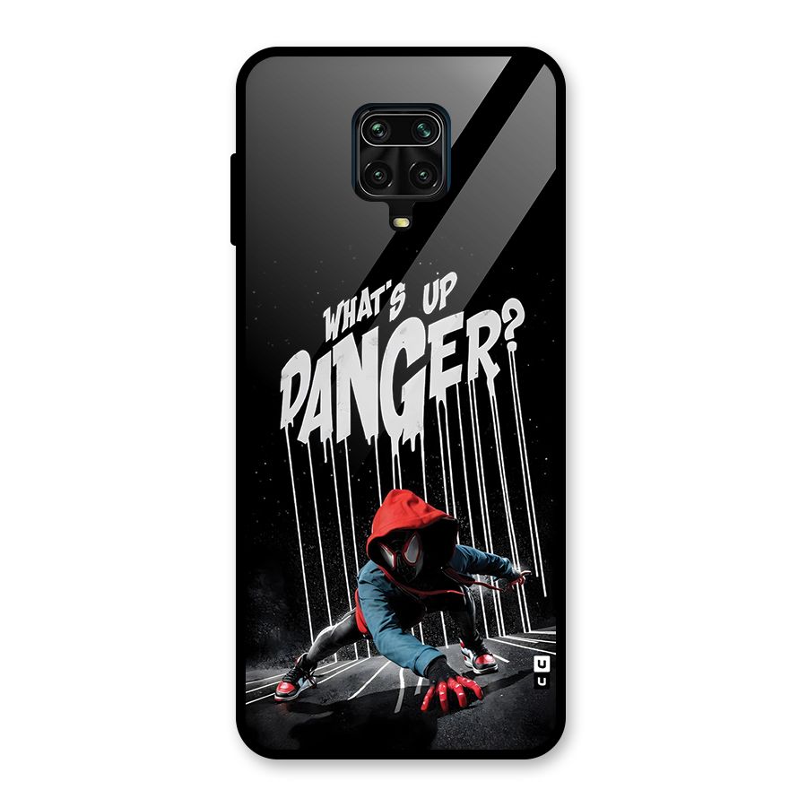 Danger Up Glass Back Case for Redmi Note 10 Lite