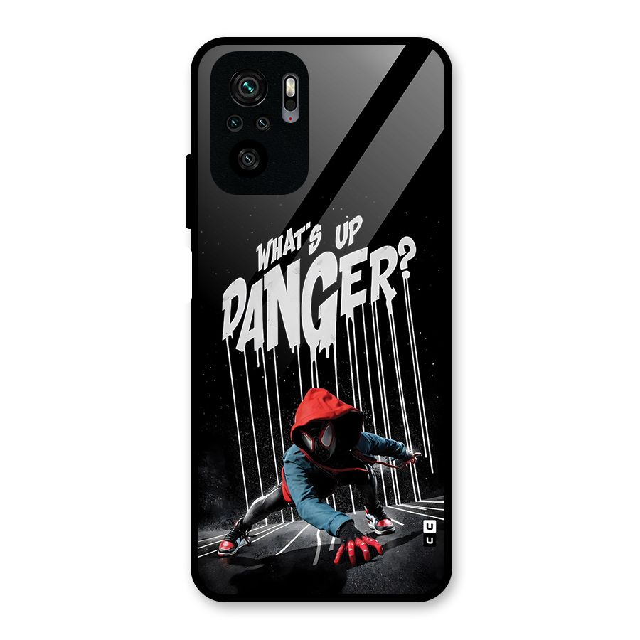 Danger Up Glass Back Case for Redmi Note 11 SE