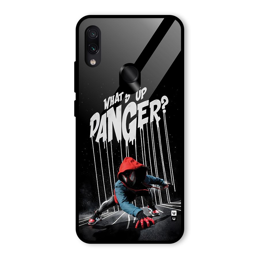 Danger Up Glass Back Case for Redmi Note 7S