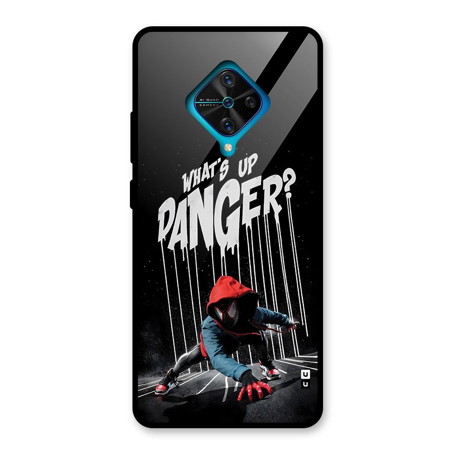 Danger Up Glass Back Case for Vivo S1 Pro