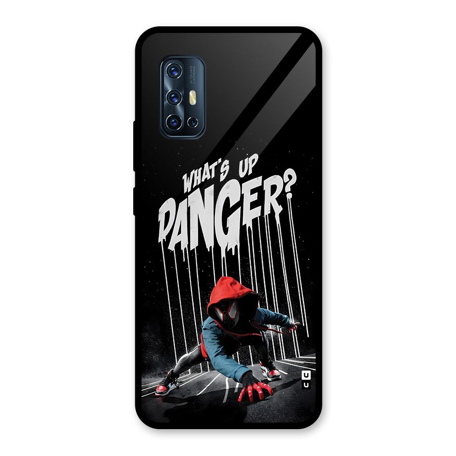 Danger Up Glass Back Case for Vivo V17