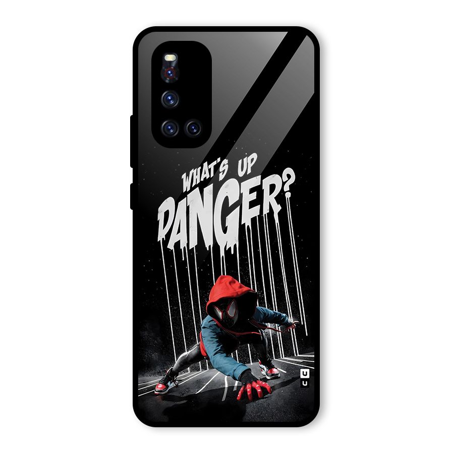 Danger Up Glass Back Case for Vivo V19