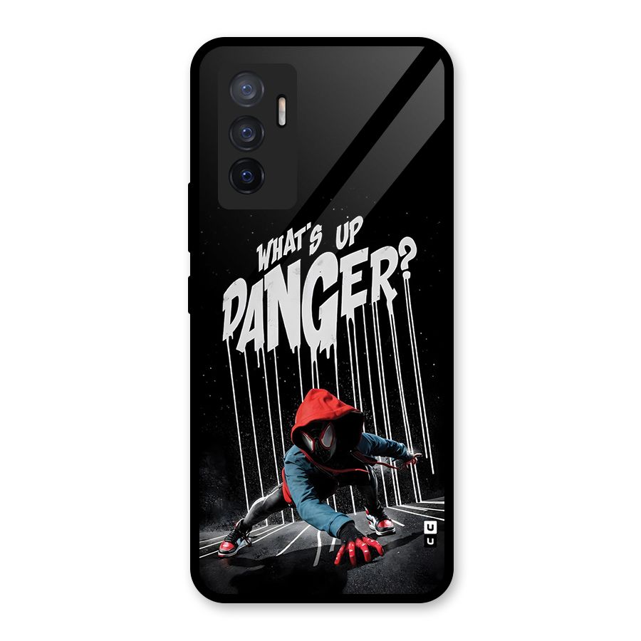 Danger Up Glass Back Case for Vivo V23e